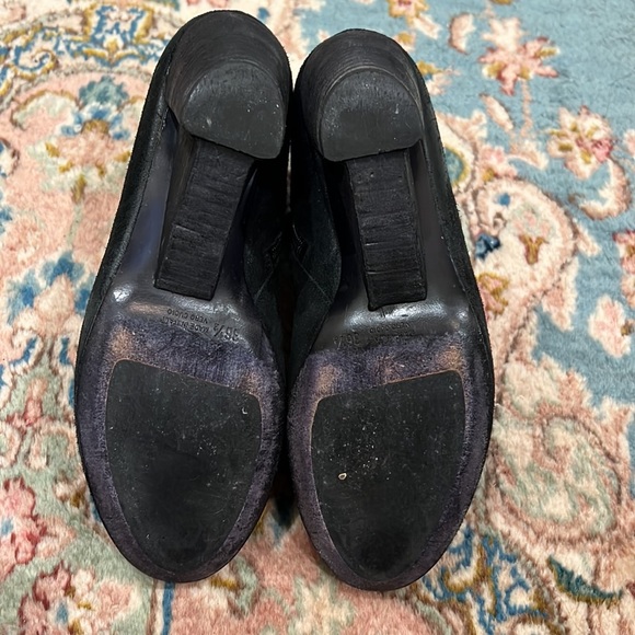 Marsell Black Suede Ankle Boots Size 36 1/2 - Picture 7 of 10